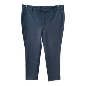 True Classic Pants Mens 38x32 Blue Comfort Knit Stretch Chino Slim Fit Golf NWOT